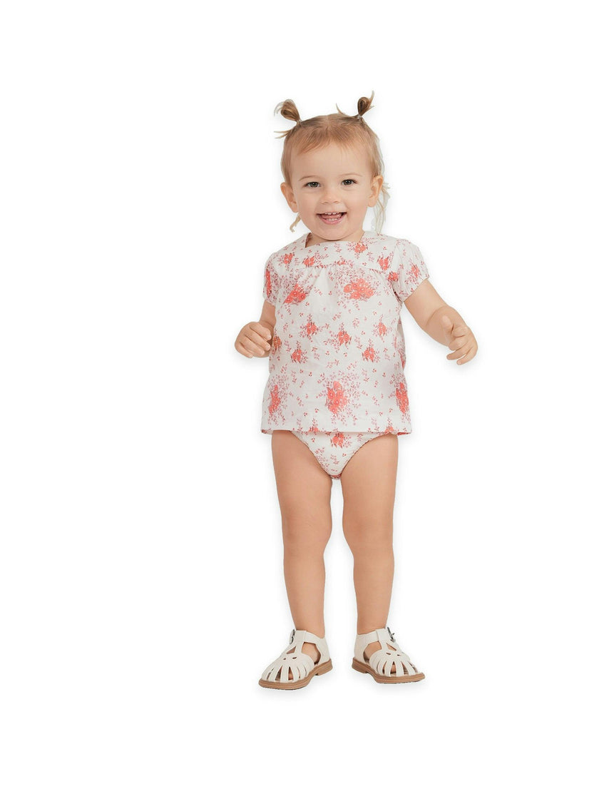 Floral Print Woven Set