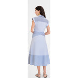 Women's Midi Shivon Dress, Blue