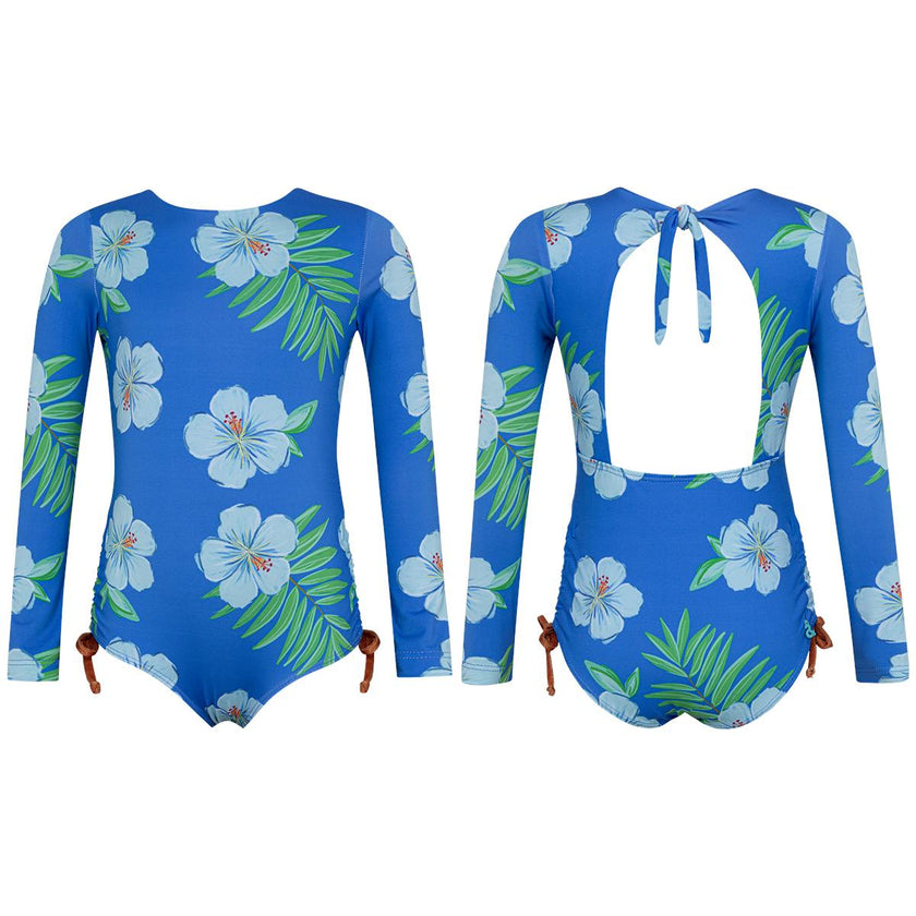 HIBISCUS AZUL - JESS LONGSLEEVE