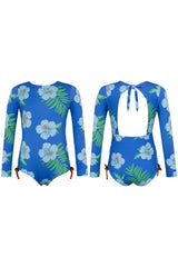 HIBISCUS AZUL - JESS LONGSLEEVE