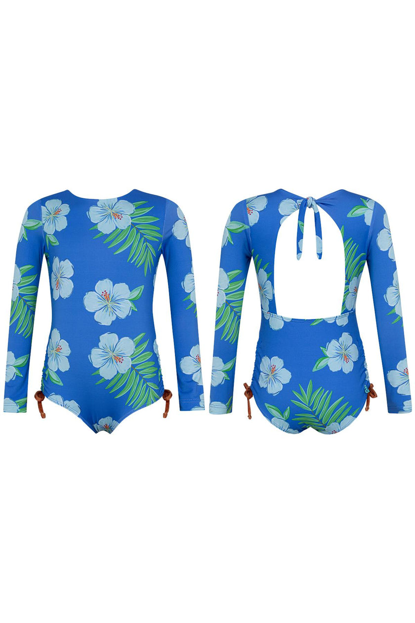 HIBISCUS AZUL - JESS LONGSLEEVE