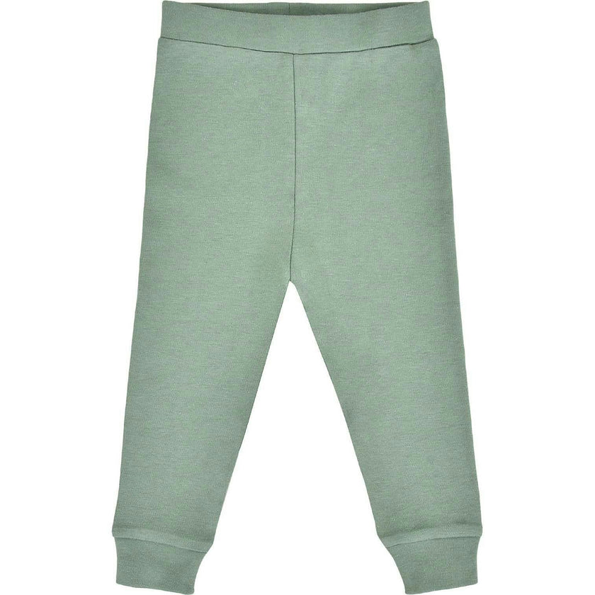 baby pajamas | Basil Green