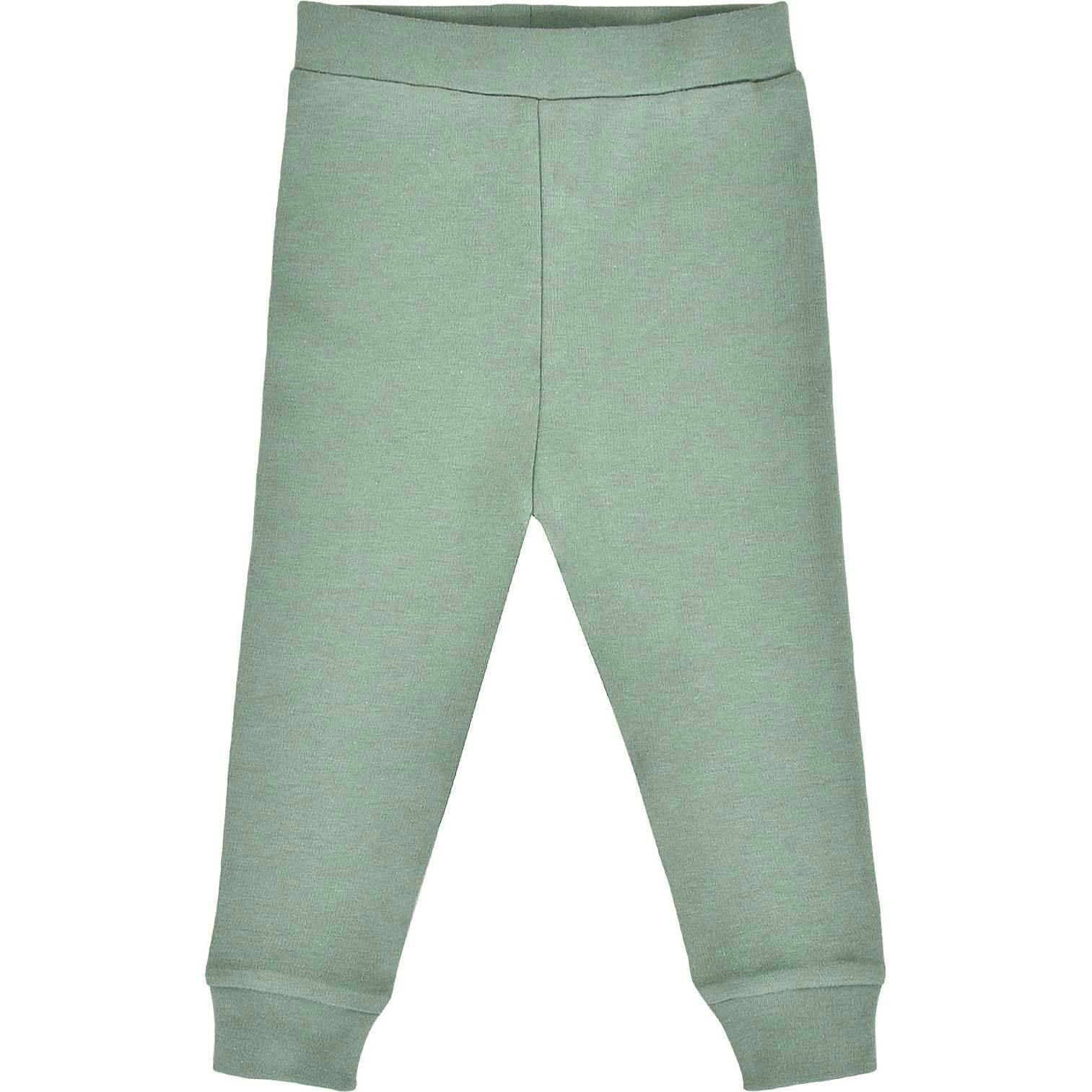 baby pajamas | Basil Green