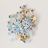 Catch Alphabet Bead Jar with Fish Charm