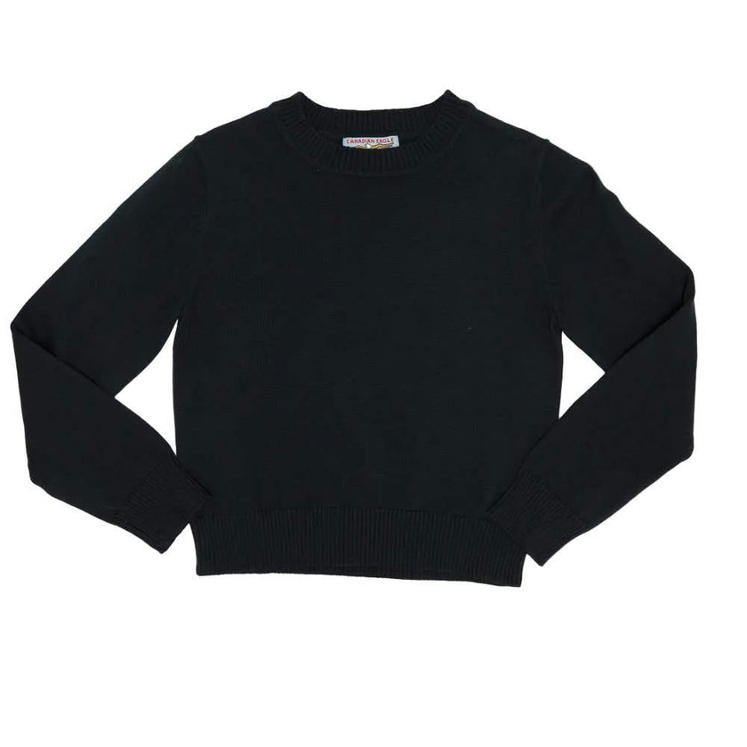 Basic Knit Crewneck Sweater