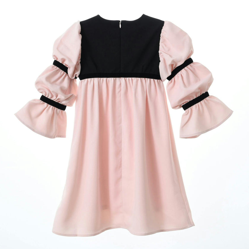 Bella dress (pink without golden embroidery blooms)