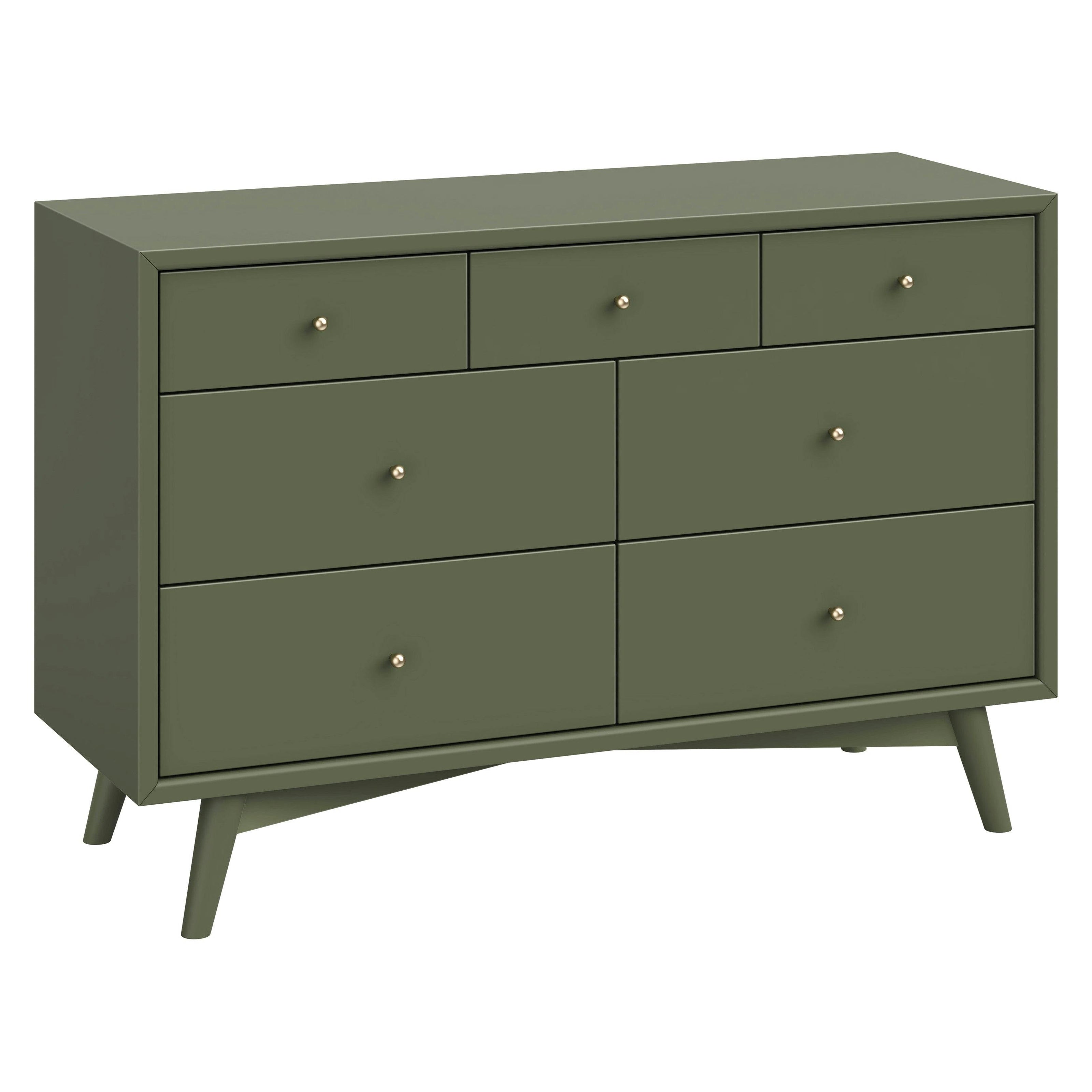 Babyletto Palma 7-Drawer Wide Assembled Dresser (53