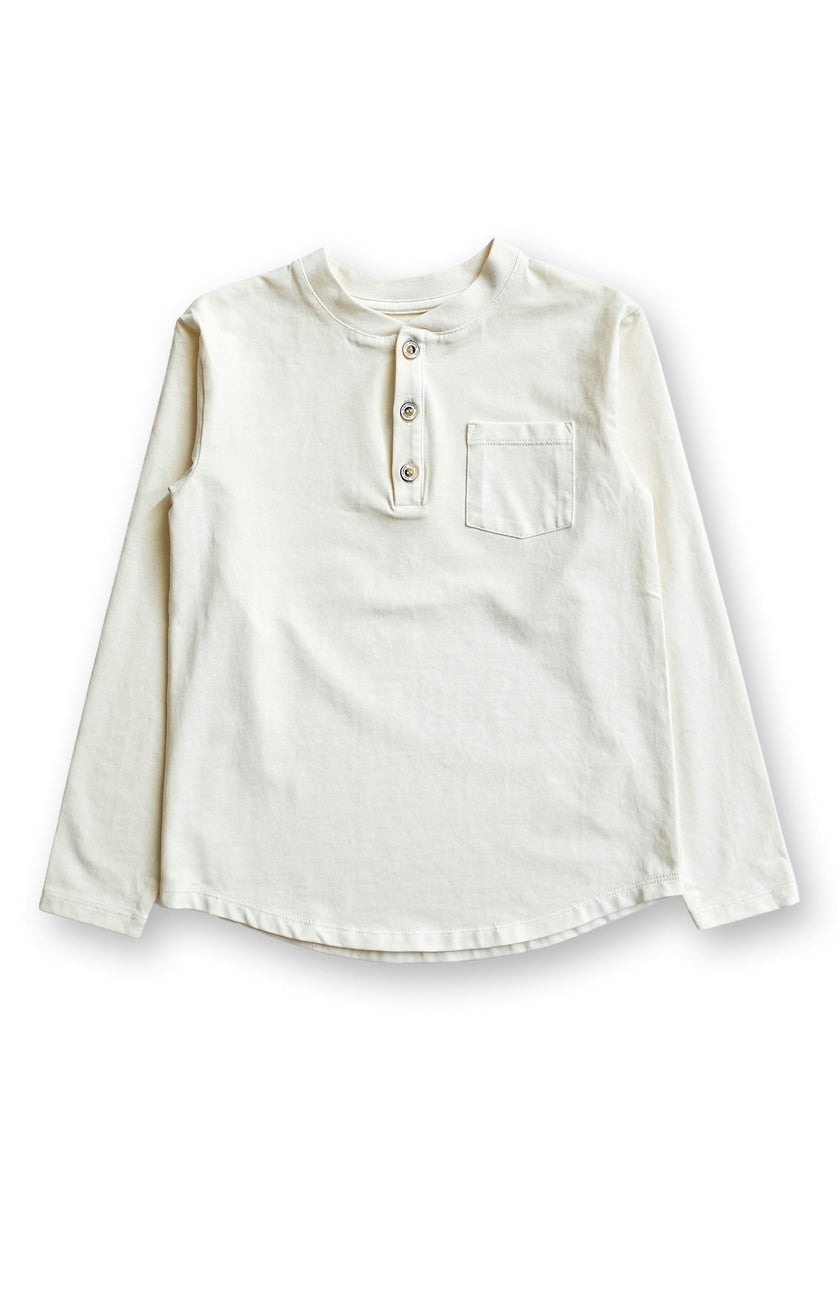 Creme Buzz Henley