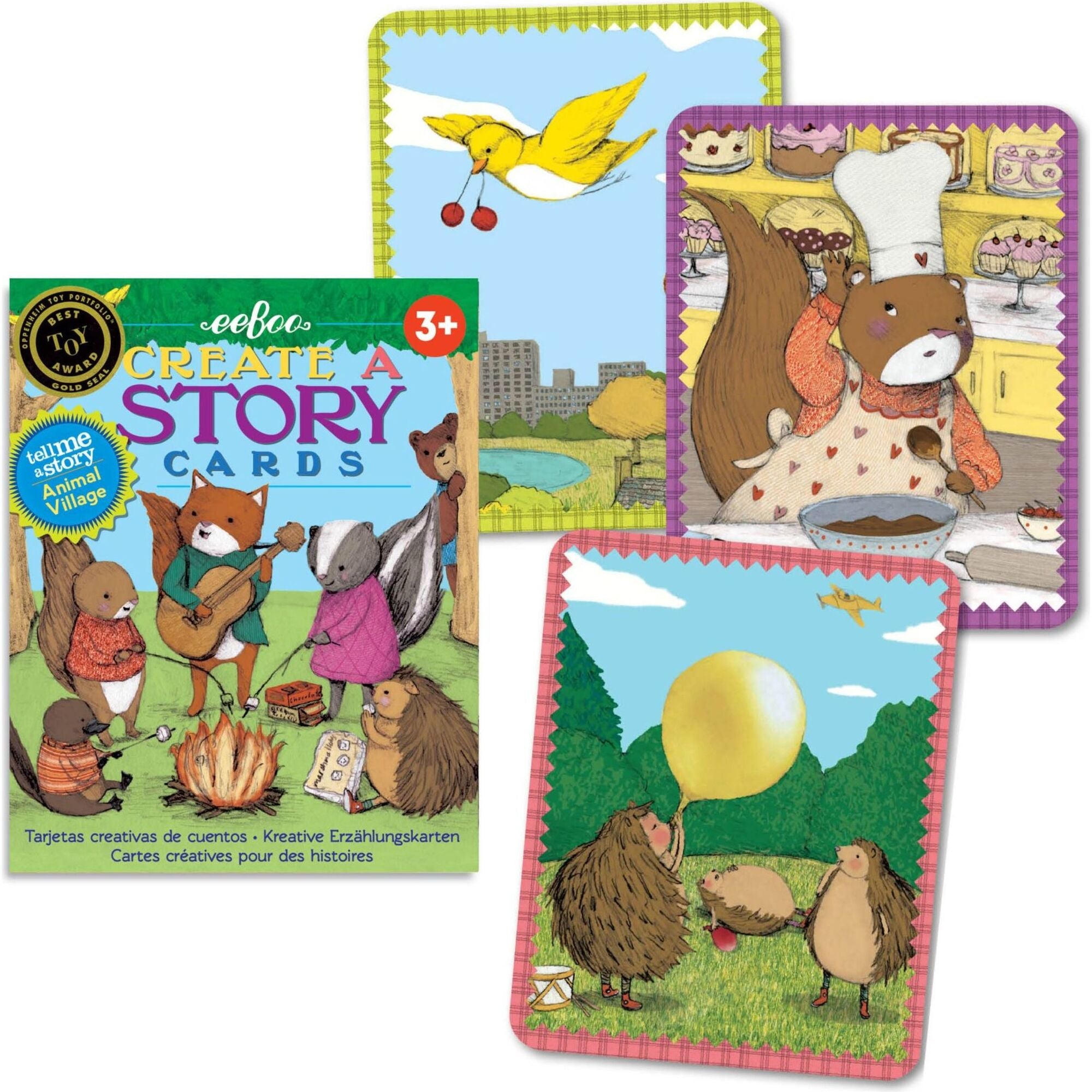 Animal Village Create A Story Pre-Literacy Cards