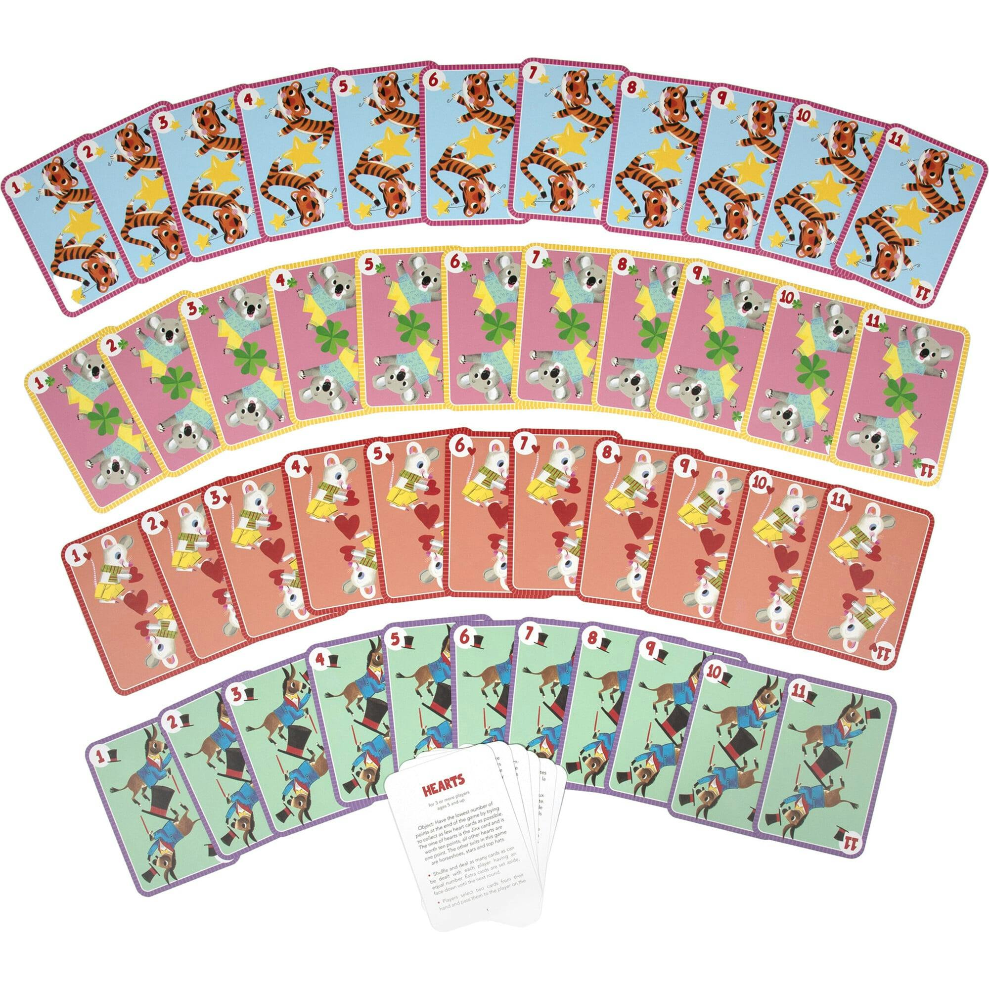 Hearts Playing Card Game