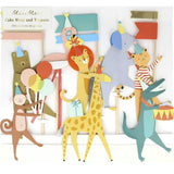 Animal Parade Cake Wrap & Toppers