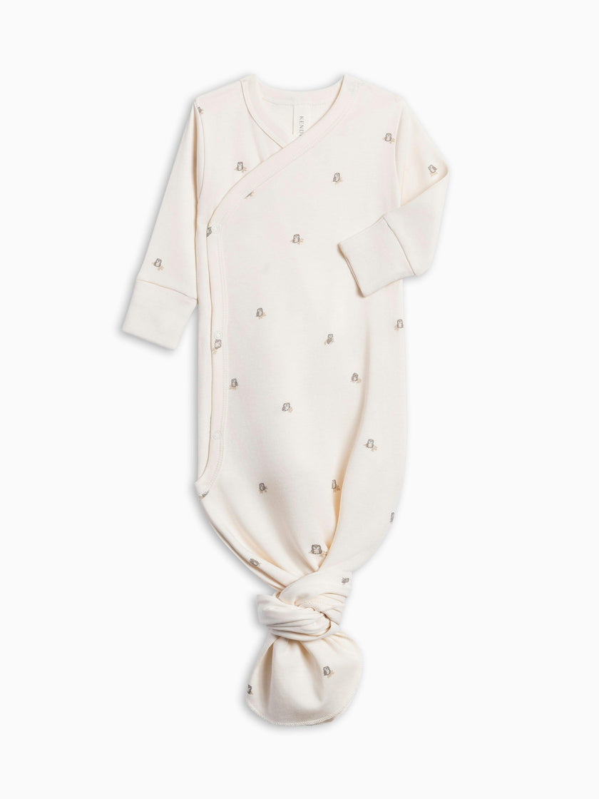 Indy Kimono Gown - Owl
