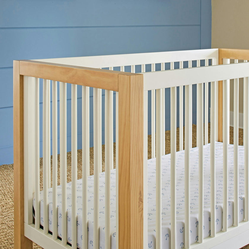 Nantucket 3-in-1 Convertible Crib with Toddler Bed Conversion Kit