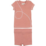 Spiral Stitch Short Set