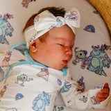 Knit Headband Bow - Monsters, Inc. Friends