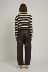 AVA MULTI STRIPE SWEATER