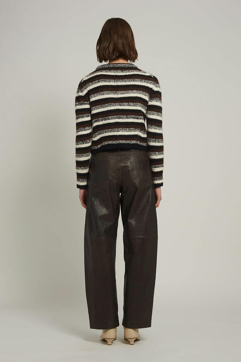 AVA MULTI STRIPE SWEATER