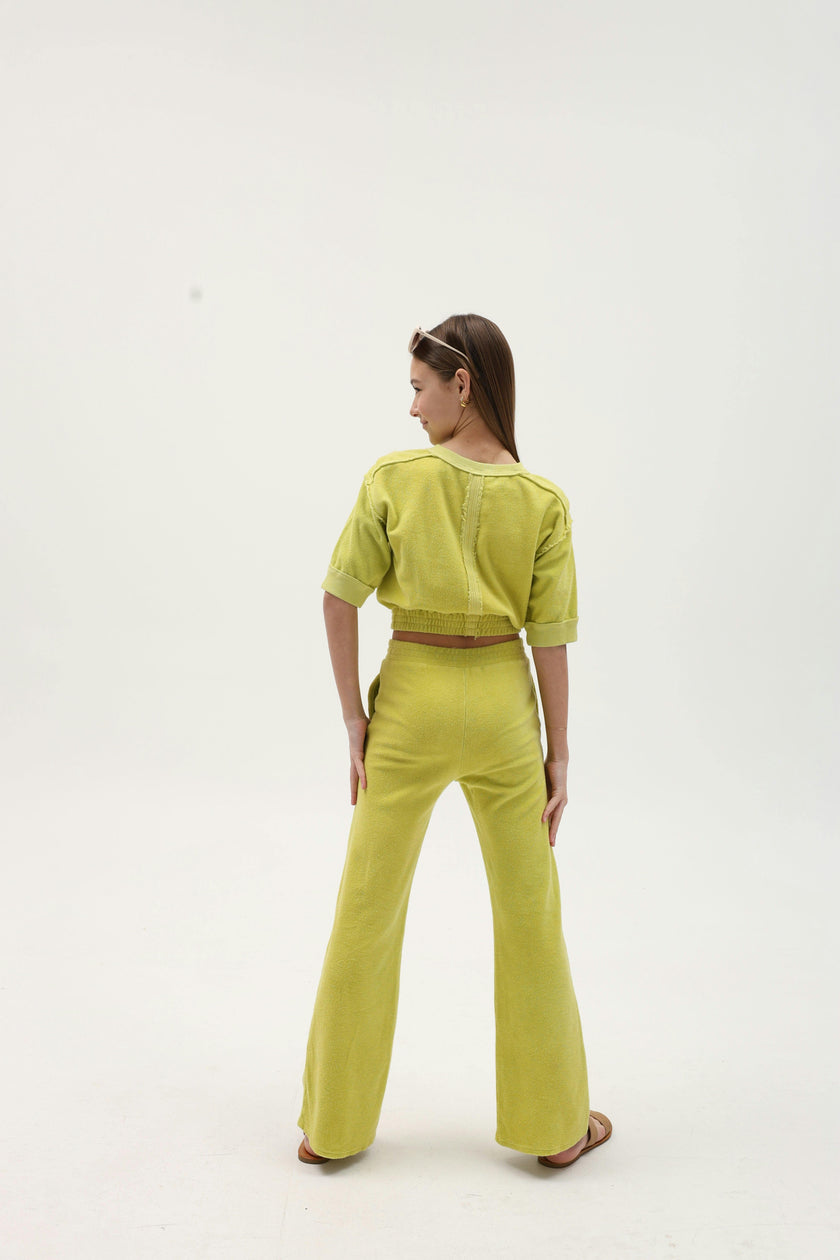 Terry Cloth Beach Pocket Pants