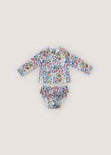 Verbena Baby Swimsuit Verbena Print