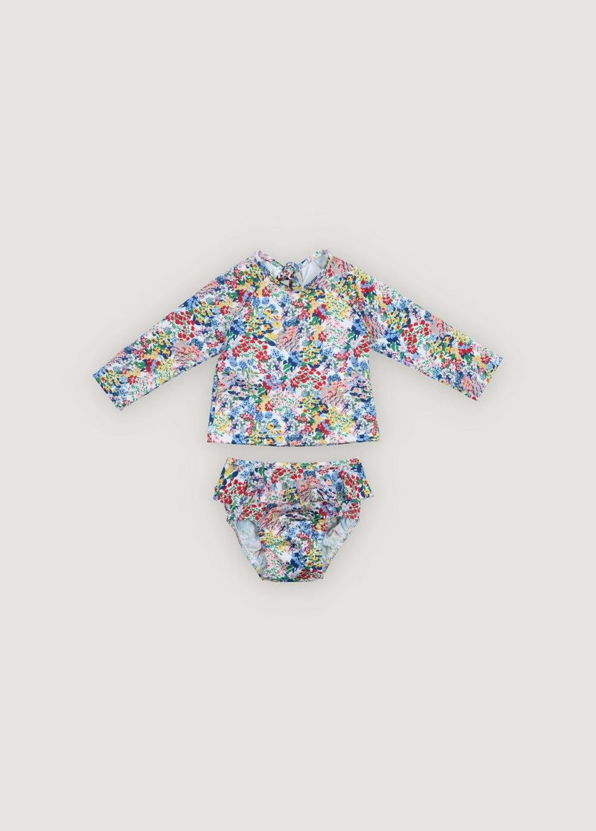 Verbena Baby Swimsuit Verbena Print