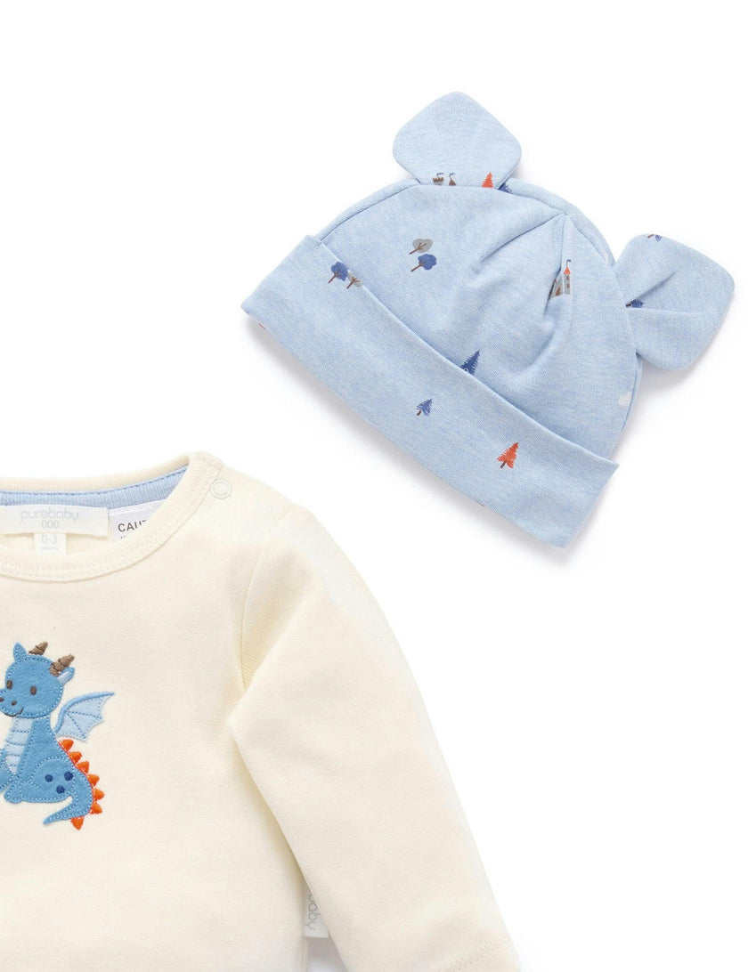3 Piece Gift Set Castle Print