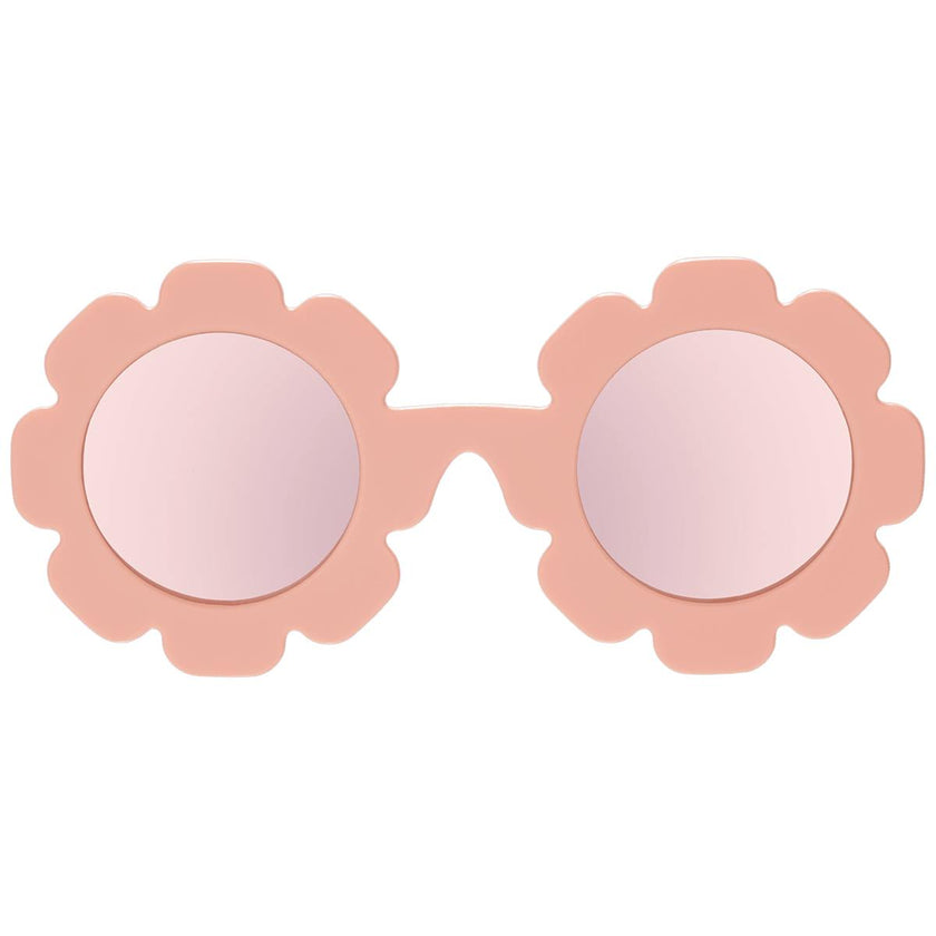 Peachy Keen Flower I Polarized Rose Gold Mirrored Lenses