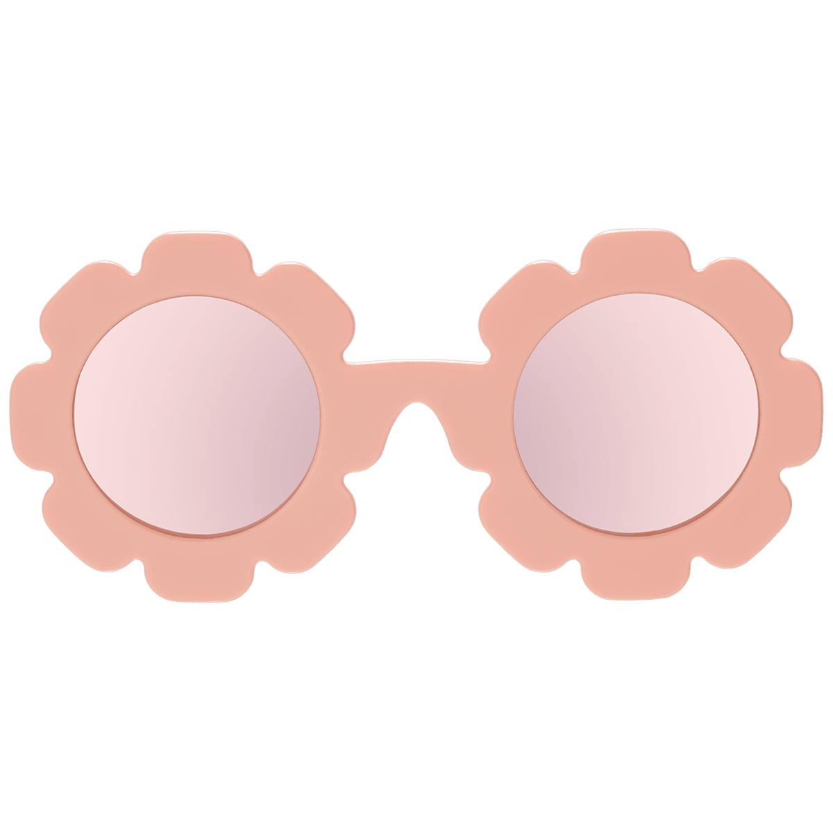 Peachy Keen Flower I Polarized Rose Gold Mirrored Lenses