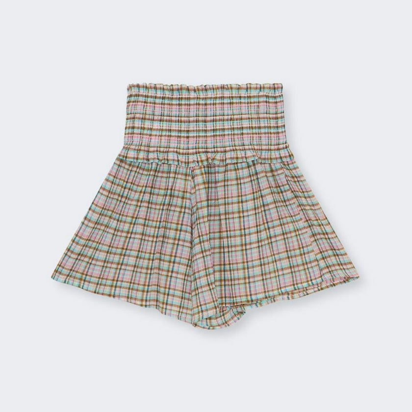Zinnia Woman Short Zinnia Check