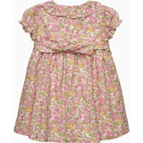Baby Peach Sparkle Betsy Smocked Dress
