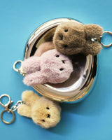 Keychain MIFFY ECO Fuzzy Beige 3"