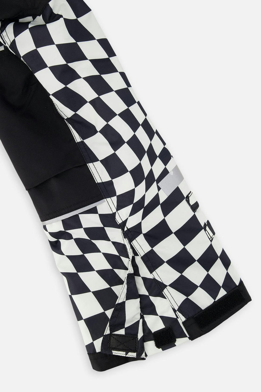 Two Piece Teknik Snowsuit Black And White