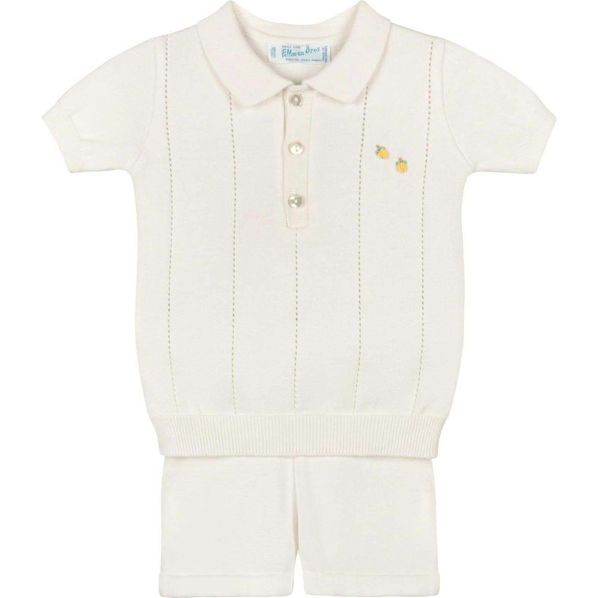Boys Lemon Knit Set