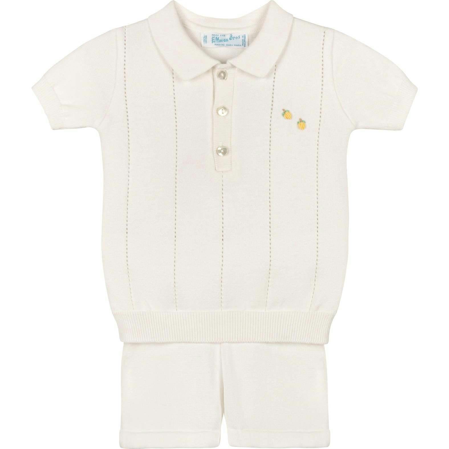 Boys Lemon Knit Set