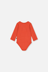 Organic Cotton Onesie Coral