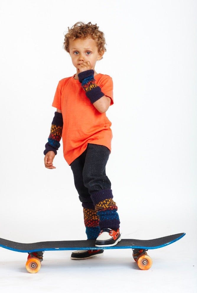 Hand-Knit Leg & Arm Warmers