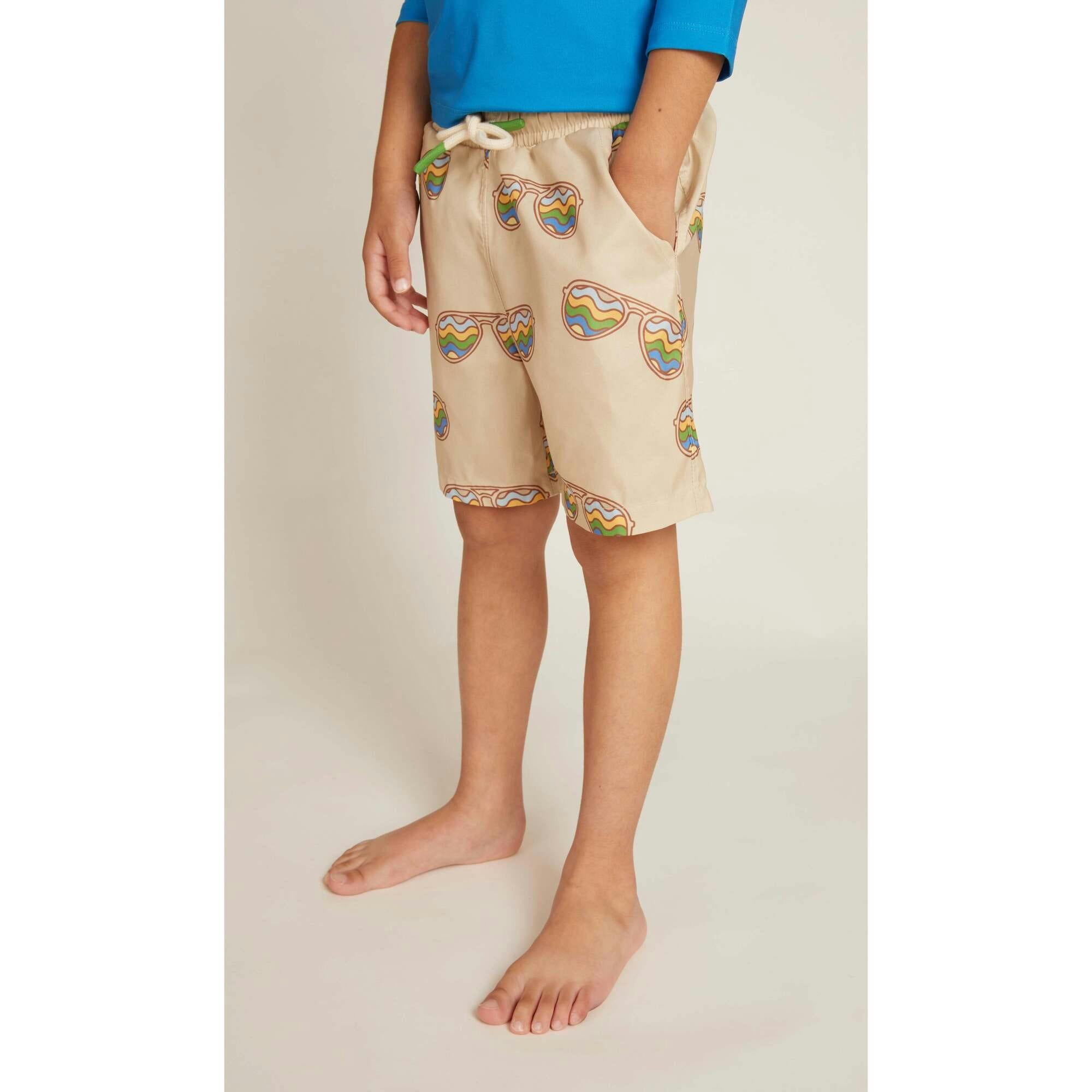 Recycled Shades Swim Trunk