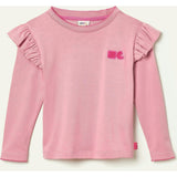 Recycled Cotton Mc Ruffled T-Shirt