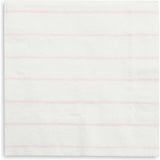 Blush Frenchie Striped Large Napkins