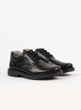 Hampton Classics Hamish School Shoes in Black