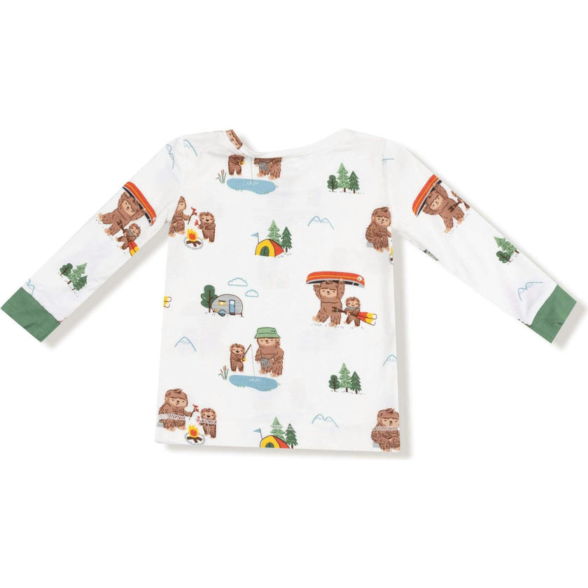 Bigfoot Camping - Long Sleeve Loungewear Set
