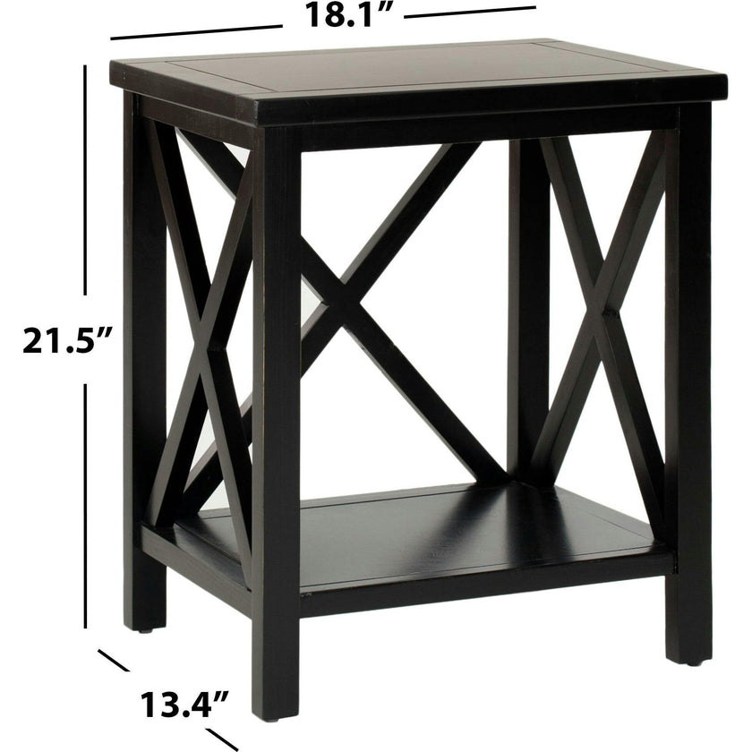 Candence Cross Back End Table