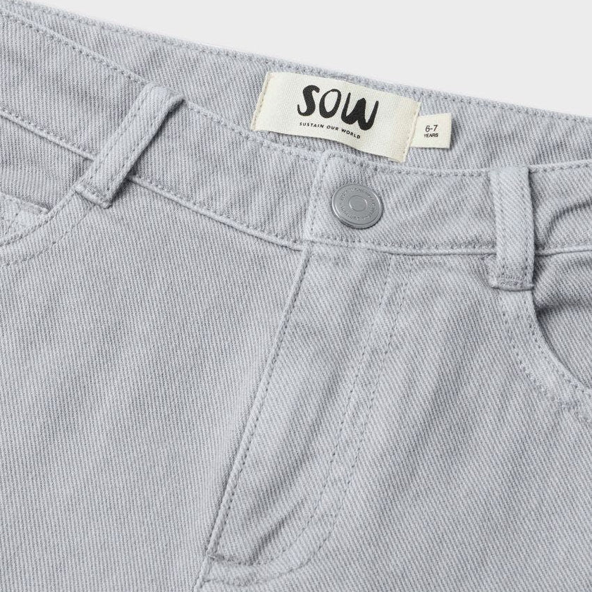 Organic Cotton Denim Barrel Jean
