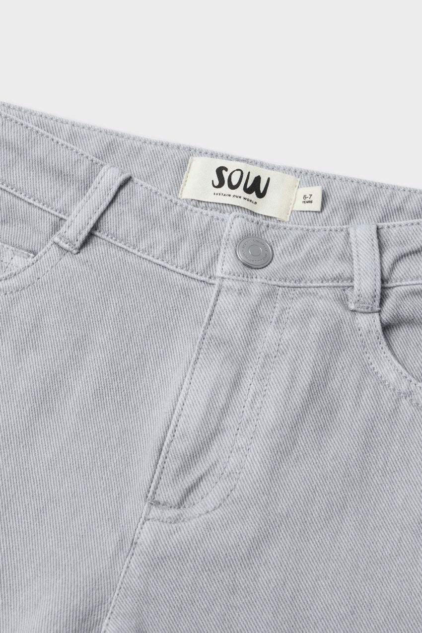 Organic Cotton Denim Barrel Jean