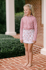 Evelyn Turtleneck in Candy Cane Stripe