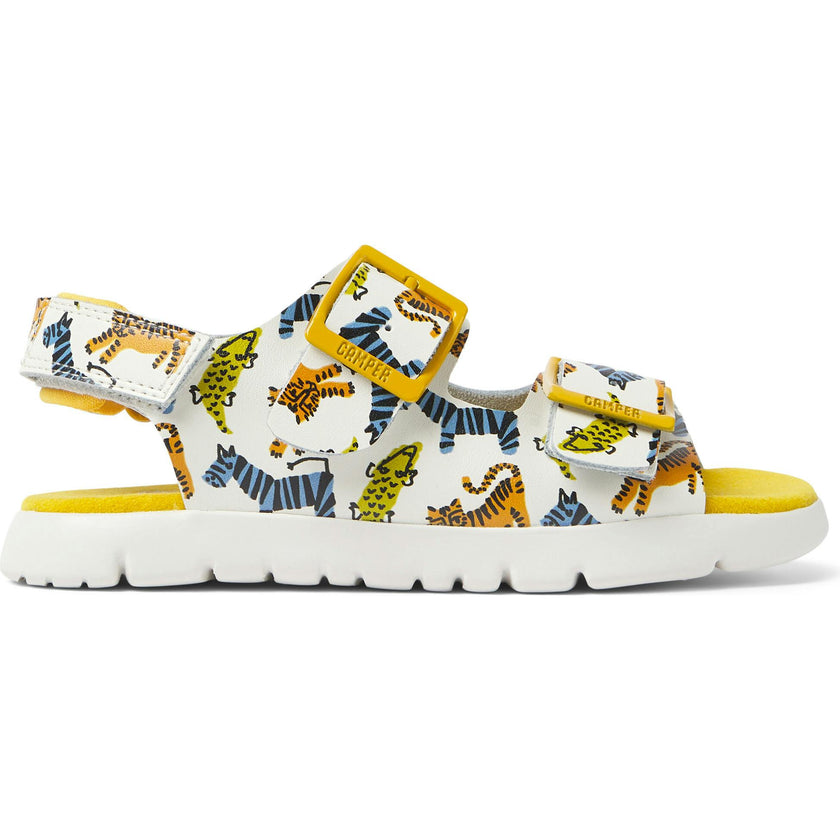 Oruga Sandals Leather, Multicolored