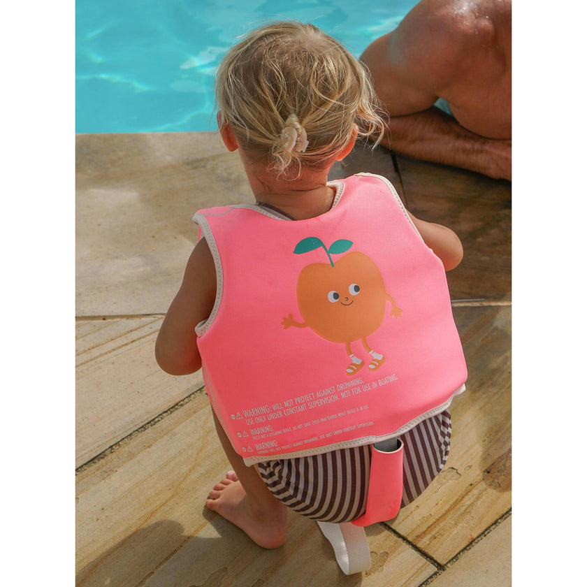 Float Vest: 1-2Y - Poppy the Peach