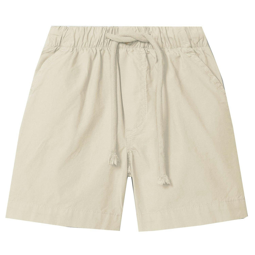 LARANJINHA Nice Day Cotton Shorts - Sand