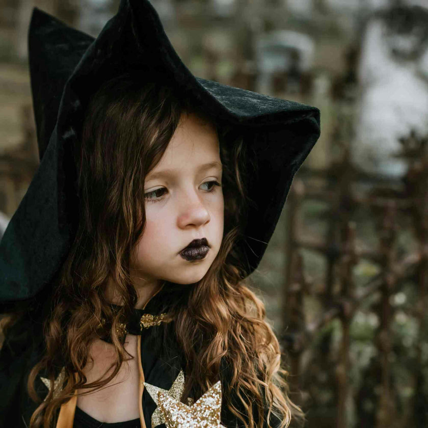 Spellbound Witch  Costume Set, Black