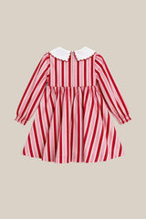 Mini Hawthorn Dress in Candy Cane Stripe