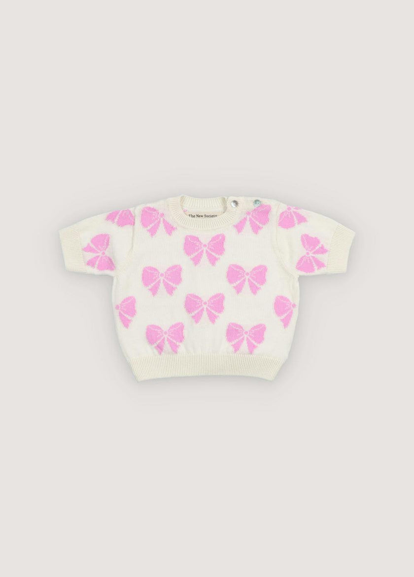 Pinpilin Baby Jumper Pink Lavander Bow